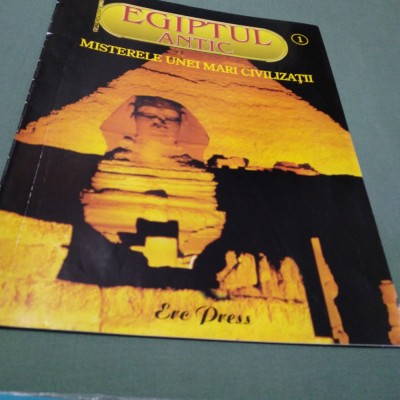 REVISTA EGIPTUL ANTIC NR.1 foto