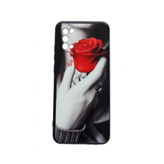Husa telefon compatibila cu Samsung Galaxy A02s, Antisoc, Trandafir, HT40