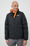 Helly Hansen geacă de puf cu două fețe bărbați, culoarea portocaliu 53890-325