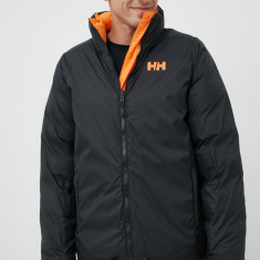 Helly Hansen geacă de puf cu două fețe bărbați, culoarea portocaliu 53890-325