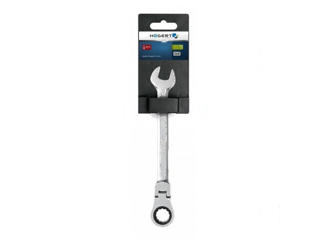 Cheie combinată cu piedică și articulație 12mm