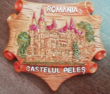 D1 - Magnet frigider - tematica turism - Castelul Peles - Romania 49