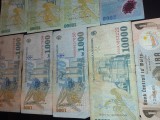 Lot Bancnote Seria A / eclipsa,10000 lei si altele/ colectie