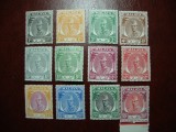 MALAYA KELANTAN 1950 MH/MNH, Nestampilat