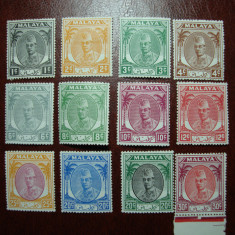 MALAYA KELANTAN 1950 MH/MNH