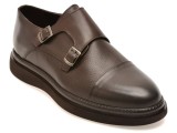 Pantofi eleganti OTTER maro, BR4443, din piele naturala