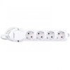 Prelungitor Lohuis 4 prize, 5 m, 3500W, 3 x 1.5 mmp, contact de protectie