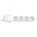 Prelungitor Lohuis 4 prize, 3 m, 3500W, 3 x 1.5 mmp, contact de protectie