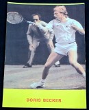 Foto tenis de camp - jucatorul Boris BECKER (Germania)