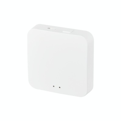 Smart home gateway ambrasmart, Zigbee 3.0, Bluetooth, Aplicatie Tuya, Adaptator 5V-1A, Temperatura de Lucru -10&amp;deg;C pana la 55&amp;deg;C, Alb, Multifunctional foto