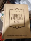 S. N. Bratusn - Subiectele dreptului civil