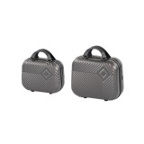 TraveLux Pro II bőr&ouml;nd szett sz&uuml;rke