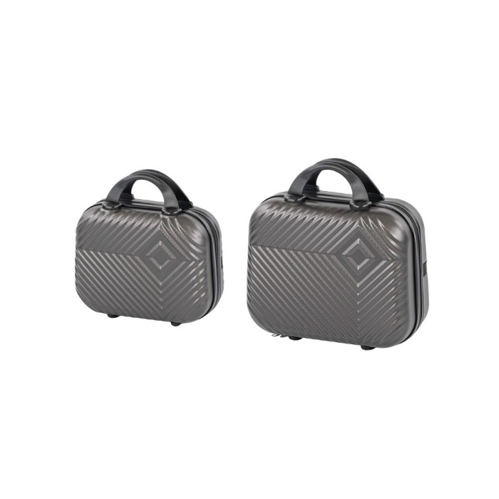 TraveLux Pro II bőr&ouml;nd szett sz&uuml;rke