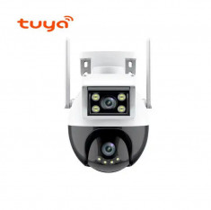 Camera supraveghere video PNI IP796 4Mp dual lens, Tuya foto