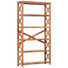 VidaXL Bibliotecă, 100x30x180 cm lemn masiv acaciacu finisaj tip miere 289626