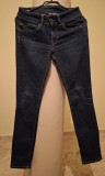 Blugi slim fit dark blue denim - Pepe Jeans