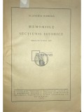 Memoriile secțiunii istorice, seria III, tomul XIV (editia 1933)