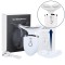 Dispozitiv masaj facial SERBY , multifunctional, hidratarea pielii si eliminarea ridurilor in zona gatului, 3 moduri de culoare, stimulare EMS, alb