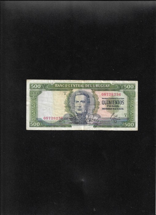 Rar! Peru 1000 soles de oro 1976 seria08728236