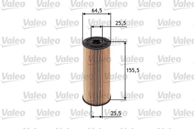 VALEO 586502 Filtru ulei foto