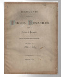 Documente privitoare la Istoria Romanilor - Eudoxiu de Hurmuzaki v. VII 1876