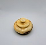 Cutie decorativă din onix naturală cu capac