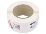 Etichetă Autoadezivă Albă 9mm x 15mm