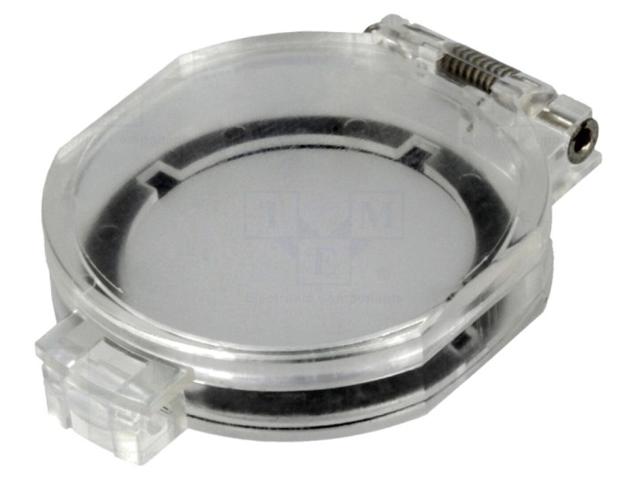 Capac transparent 22mm IP40