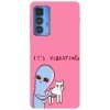Husa compatibila cu Motorola G20 model Alien first contact, Silicon, TPU, Viceversa, Transparent, Carcasa