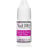 Nail HQ Quick &amp; Easy Nail Glue adeziv pentru unghii 3 ml