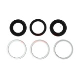 Geam camera cu Rama Apple iPhone 17 PRO SILVER