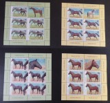 Rase de cai, minicoli de 5 timbre și 1 vinietă, 2022, LP 2380b, MNH, Nestampilat