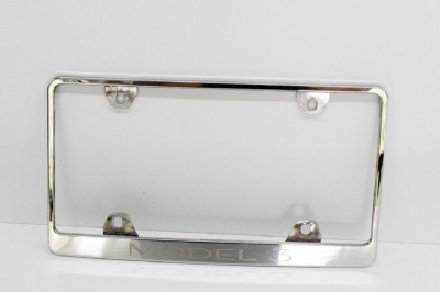 Suport număr de &amp;icirc;nmatriculare TESLA MODEL 3 2018 OEM: 1138982-00-A 11369783 foto