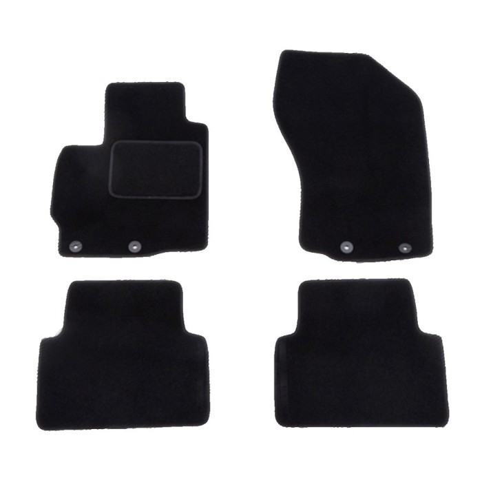 Set covorase auto mocheta Velor MITSUBISHI OUTLANDER (GG/GF), 07.2012-2021, negru,