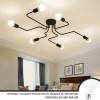 Lustra MODERNIST Hexa 6, 6x E27, Negru, Design Modern ModernLight Concept, Alessandro DESIGN