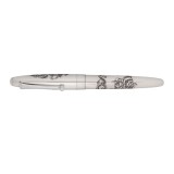 Stilou Silver Dragon Pilot varf fin corp argintiu Stilou Pilot Silver Dragon varf fin argintiu
