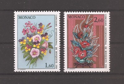 Monaco 1983 - Expoziția de flori de la Monte Carlo 1984, MNH foto