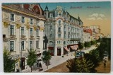 BUCURESTI , HOTELUL PALACE ( VIITORUL HOTEL CISMIGIU ) , CARTE POSTALA , INTERBELICA