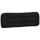 Cumpara ieftin Perna pentru tablie de pat, Hvar, negru, 160 cm, material textil