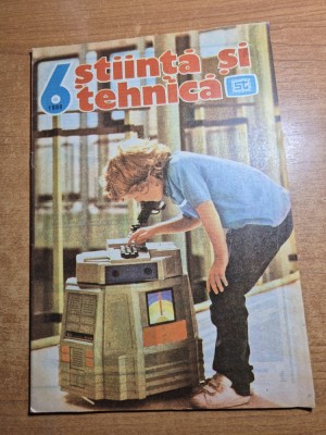 stiinta si tehnica iunie 1988-metroul bucurestean,sivicultura,electromures foto