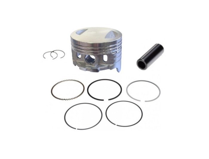 Set piston CG150, 62mm, bolt 13mm