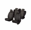 Huse scaune auto BMW SERIA 1 E81 2003 - 2012 dAL Elegance Negru Piele ecologica + Textil, Umbrella