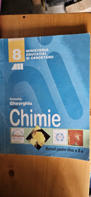 CHIMIE CLASA A VIII A - CORNELIA GHEORGHIU EDITURA ALL foto