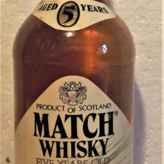 RARE Match Whisky 5 Year Old 1970 - MALT GRAIN- gr 40 cl 75