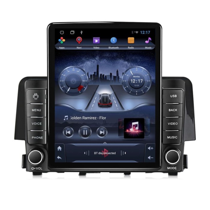 Navigatie dedicata cu Android Honda Civic X 2015 - 2021, 2GB RAM, Radio GPS