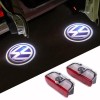 Lumini LED Logo VW Proiectoare Usi, Compatibil Golf 5 6 7 Passat Tiguan Touareg CC Sharan Scirocco EOS, 7W CREE, Kit 2 buc.