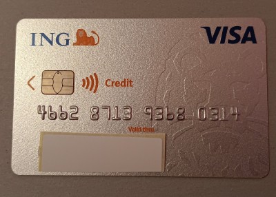 B12 94 - Card bancar foarte vechi - piesa de colectie foto