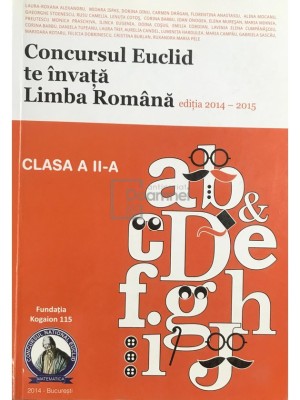 Laura-Roxana Alexandru - Concursul Euclid te invata limba romana (Editia: 2014) foto