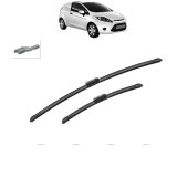 Cumpara ieftin Set 2 Stergatoare FORD FIESTA VI Van 2008-2017, pentru parbriz, Bosch Aerotwin