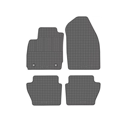 Set covorase auto din cauciuc Ford Fiesta 2008-2015-, Negre foto